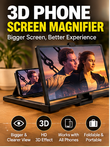 3D phone screen magnifier hero